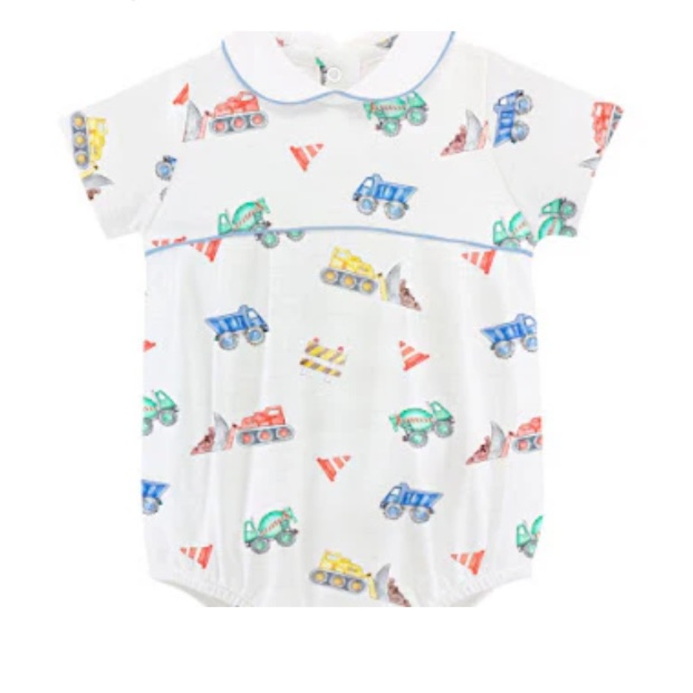 Baby Club Chic Construction bubble with round collar